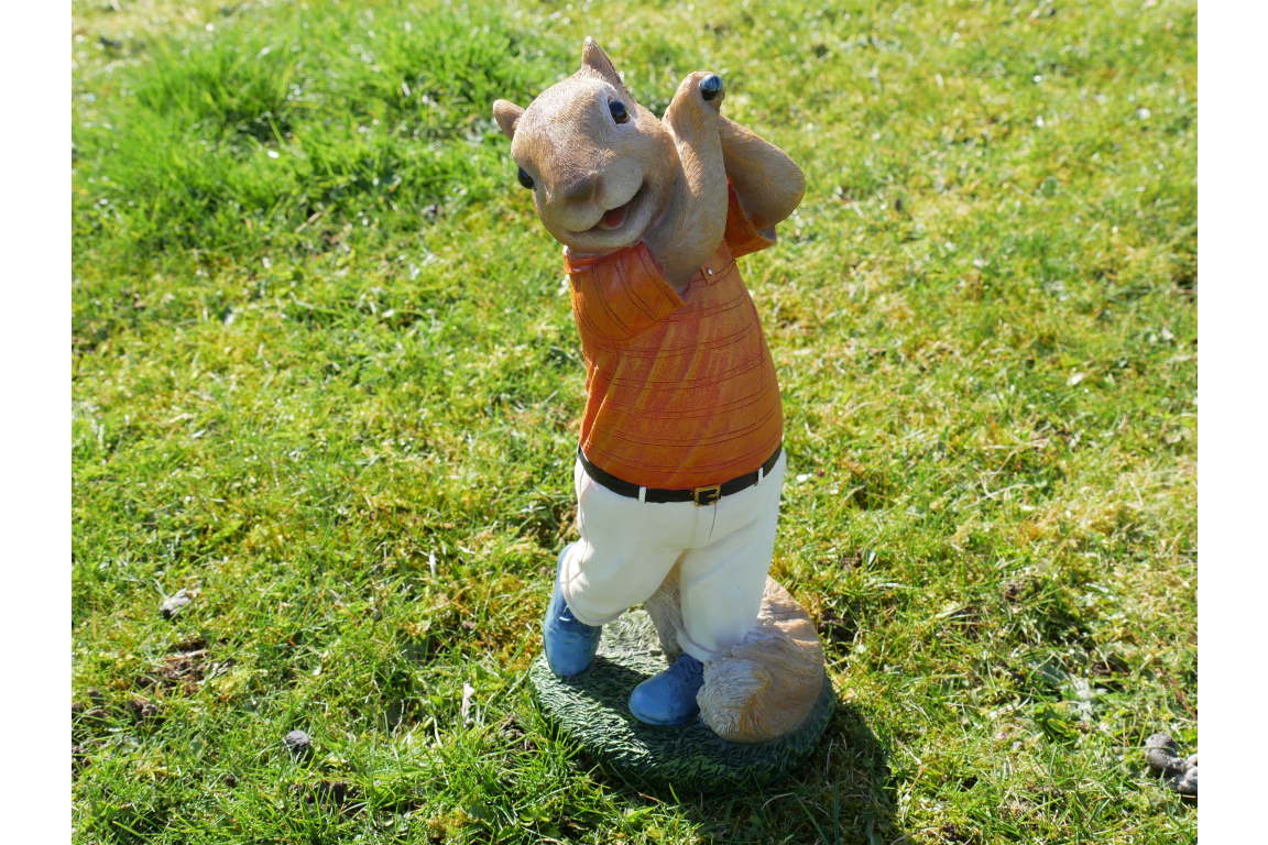 Squirrel Golfer - RUTHERFORD & Co