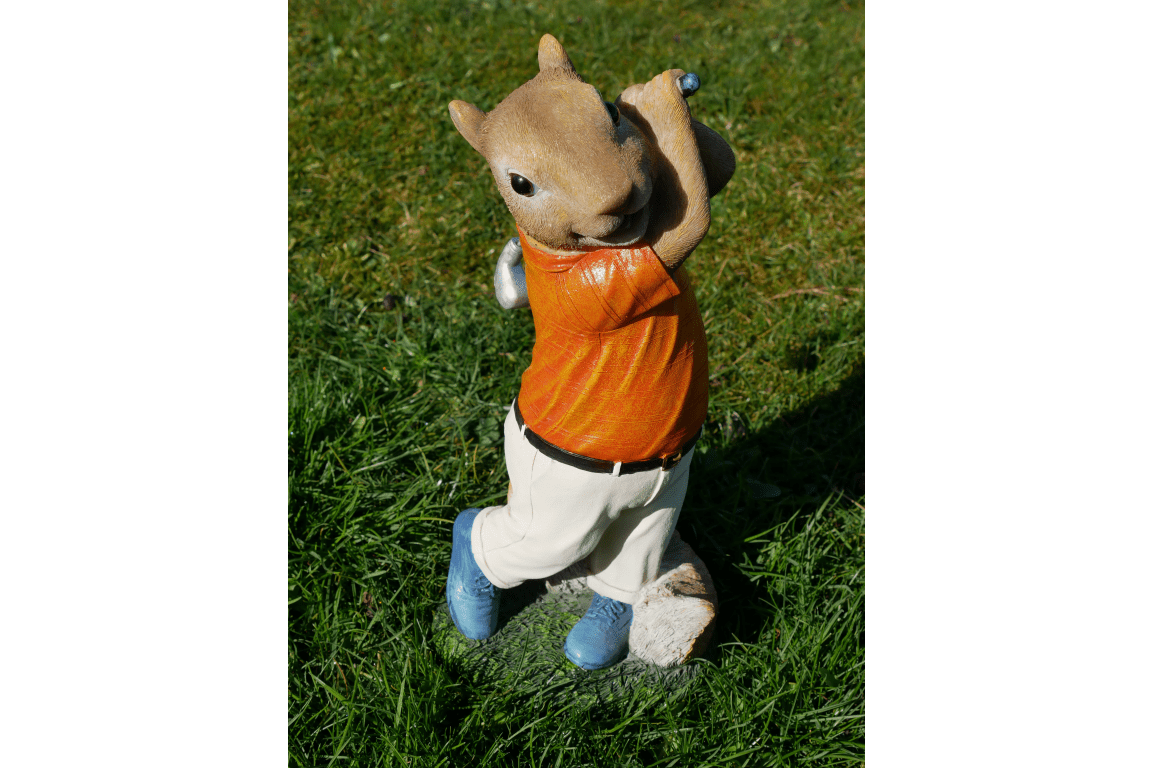 Squirrel Golfer - RUTHERFORD & Co