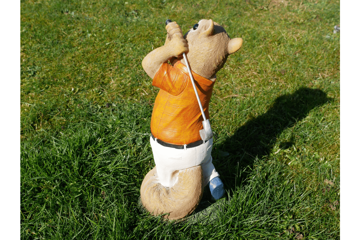 Squirrel Golfer - RUTHERFORD & Co