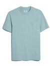 Stacy Regular Fit Pocket T-Shirt In Grove Green - RUTHERFORD & Co