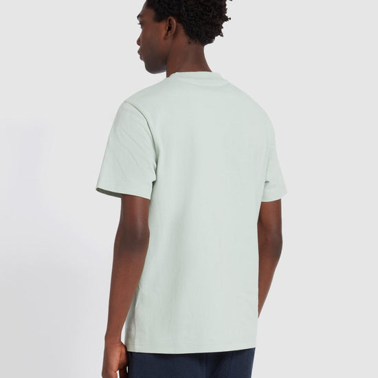 Stacy Regular Fit Pocket T-Shirt In Grove Green - RUTHERFORD & Co