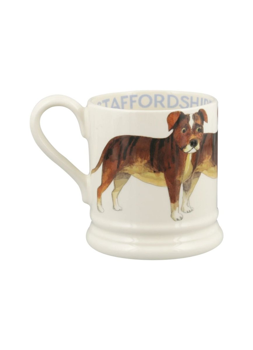 Staffordshire Bull Terrier 1/2 Pint Mug - RUTHERFORD & Co