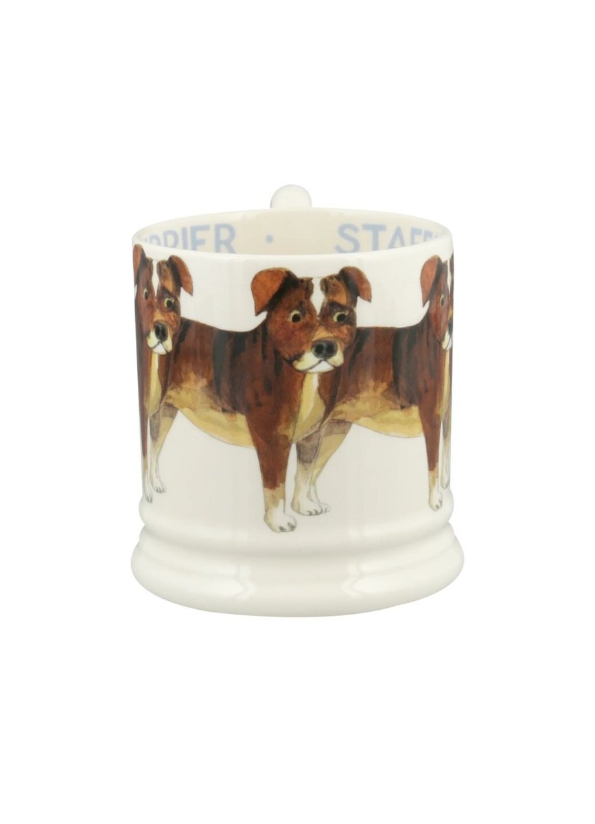 Staffordshire Bull Terrier 1/2 Pint Mug - RUTHERFORD & Co