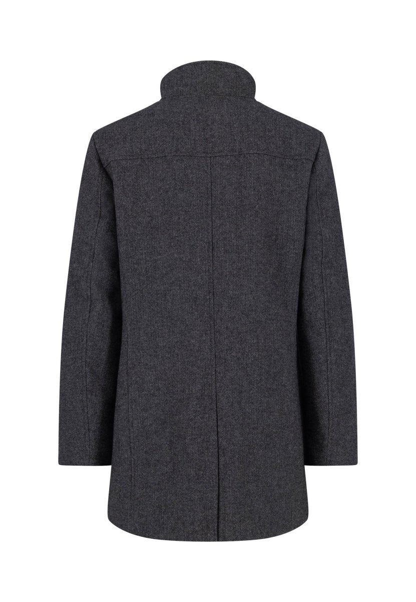 Standcollar Coat, structure*RWS - RUTHERFORD & Co