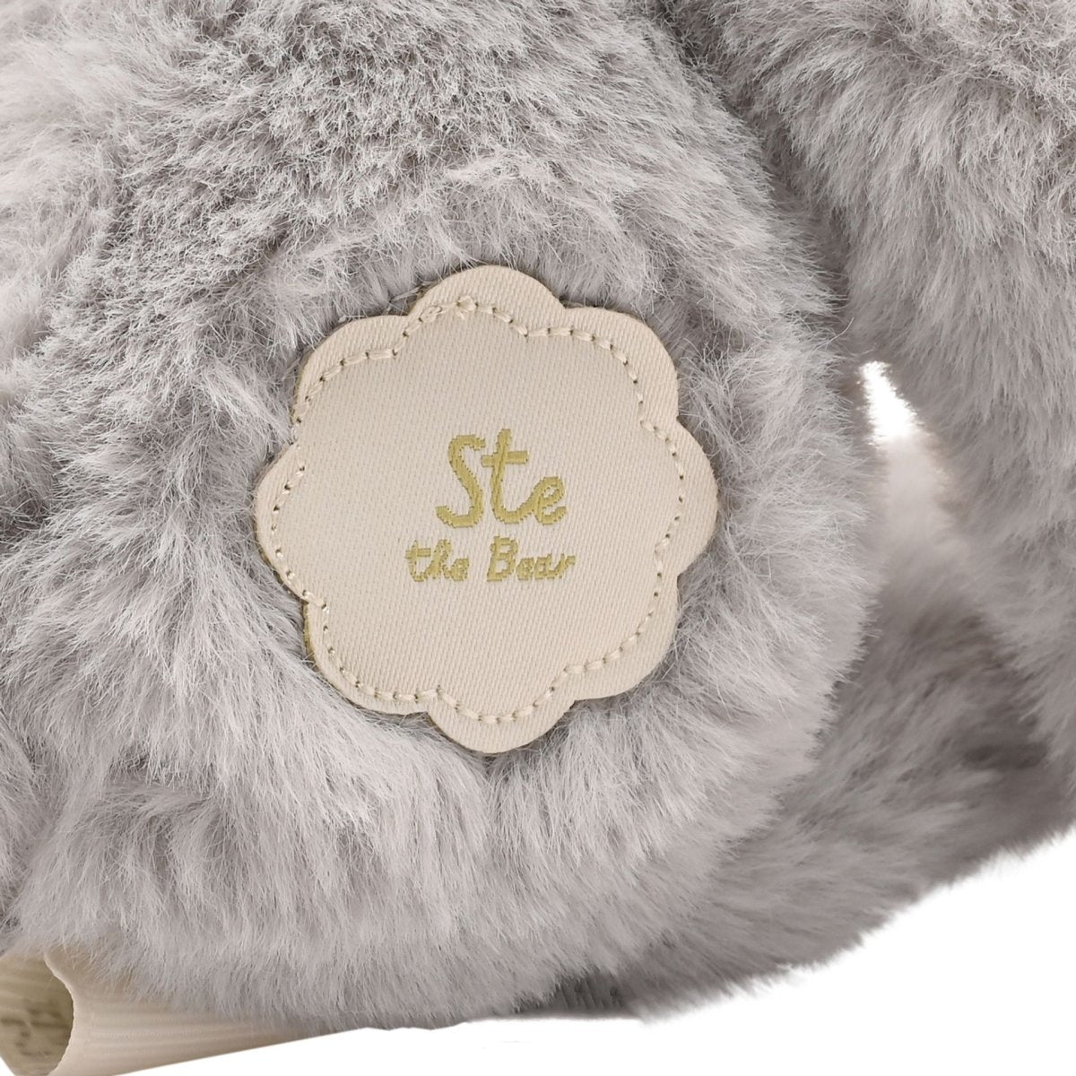 Ste The Plush Long Leg Grey Teddy Bear 30 cm - RUTHERFORD & Co