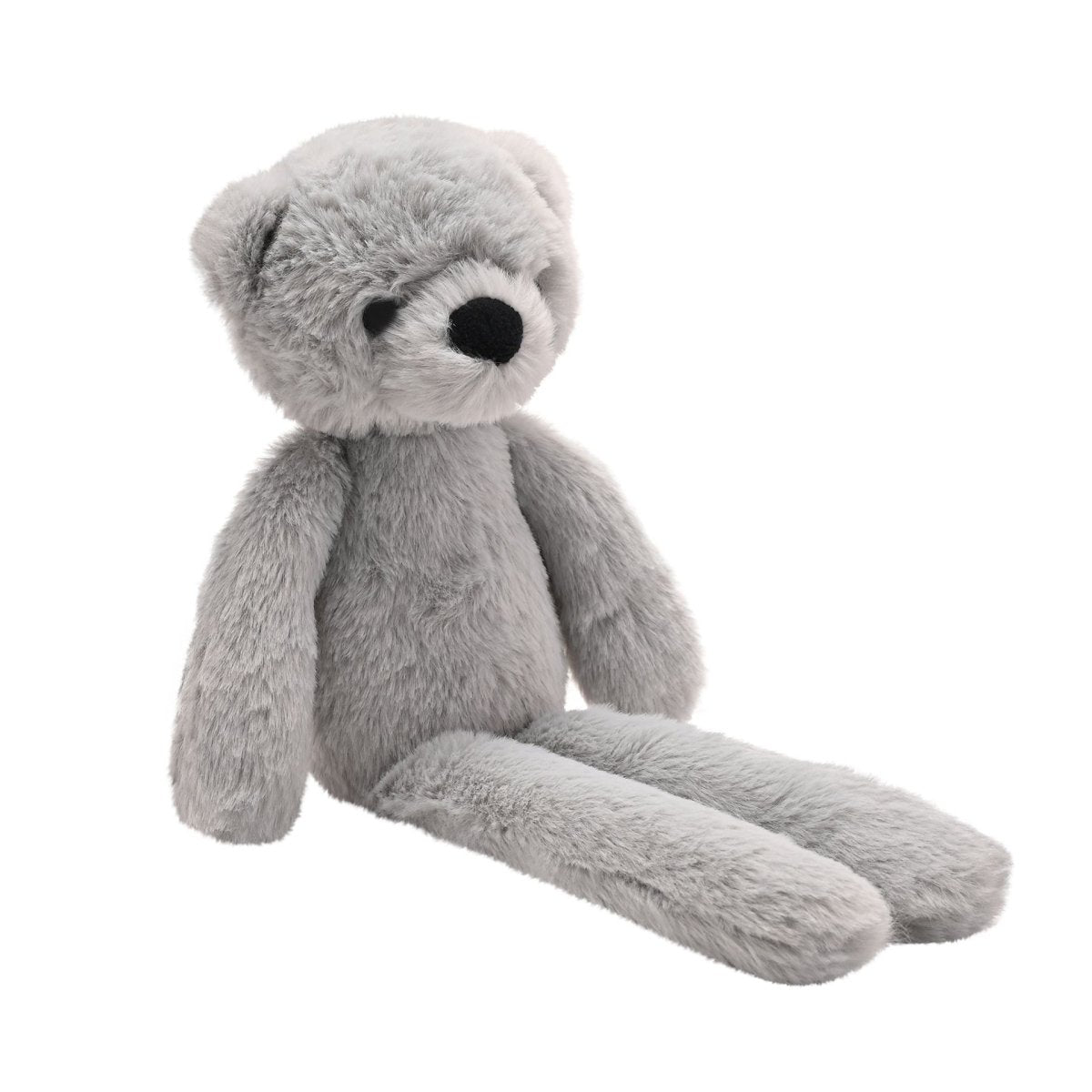 Ste The Plush Long Leg Grey Teddy Bear 30 cm - RUTHERFORD & Co