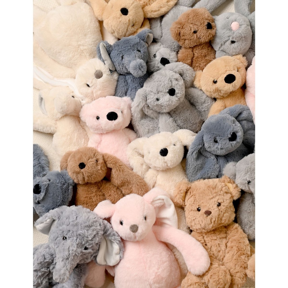 Ste The Plush Long Leg Grey Teddy Bear 30 cm - RUTHERFORD & Co