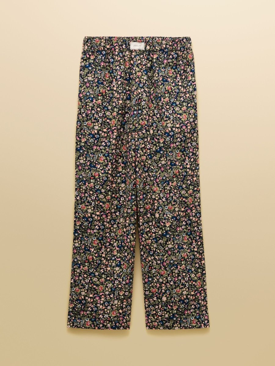 Stella Ditsy Floral Woven Brushed Cotton Pyjama Bottoms - RUTHERFORD & Co