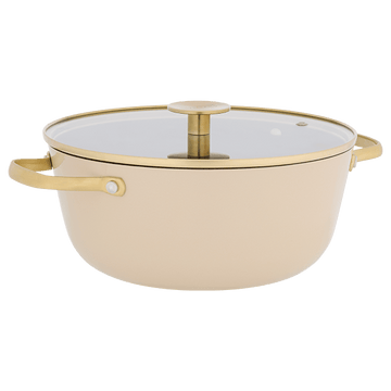 Stellar Cast Light, 24cm Casserole, Clay - RUTHERFORD & Co