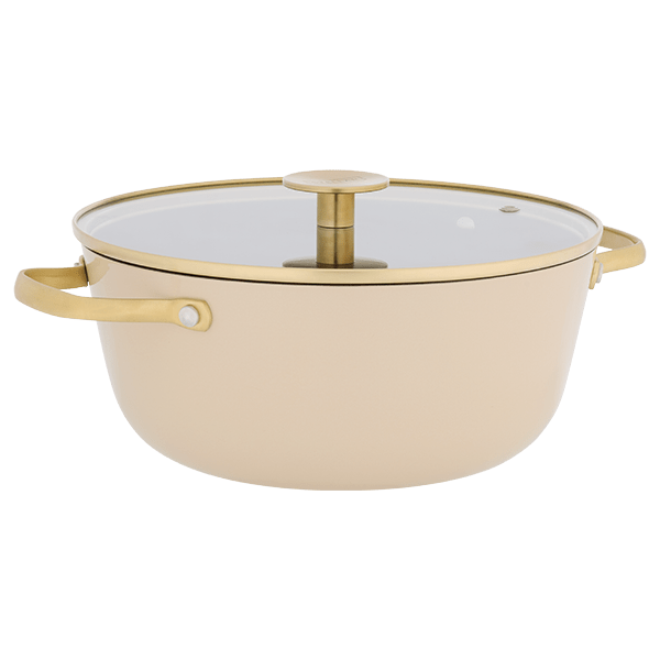Stellar Cast Light, 24cm Casserole, Clay - RUTHERFORD & Co