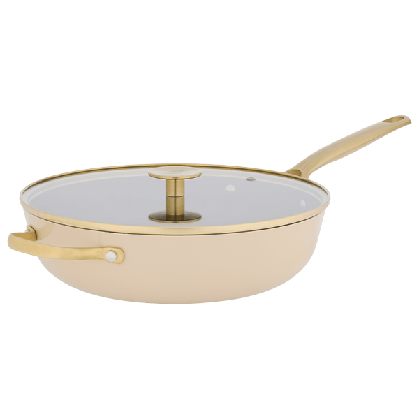 Stellar Cast Light, 28cm Saute Pan, Clay - RUTHERFORD & Co