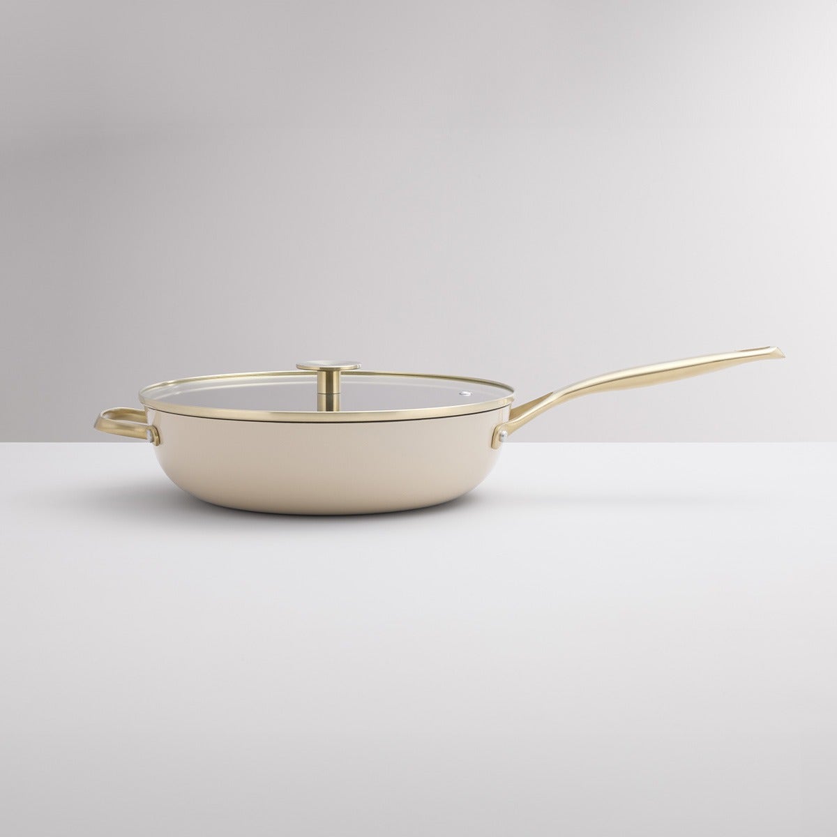 Stellar Cast Light, 28cm Saute Pan, Clay - RUTHERFORD & Co