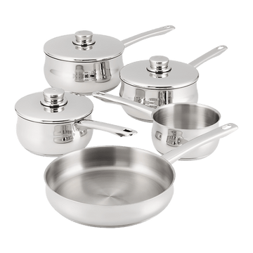 Stellar Classic, 5 Piece Saucepan Set - RUTHERFORD & Co