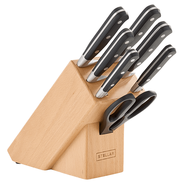 Stellar Classic, 7 Piece Knife Block Set - RUTHERFORD & Co
