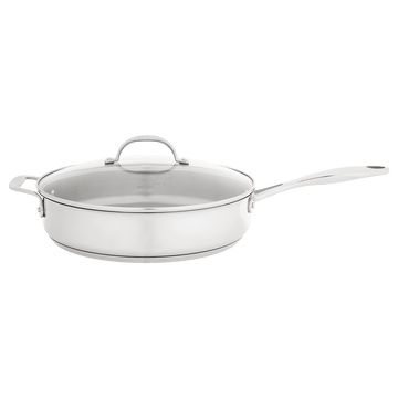 Stellar Profile Saute Pan 28cm, 3.5L - Glass Lid - RUTHERFORD & Co