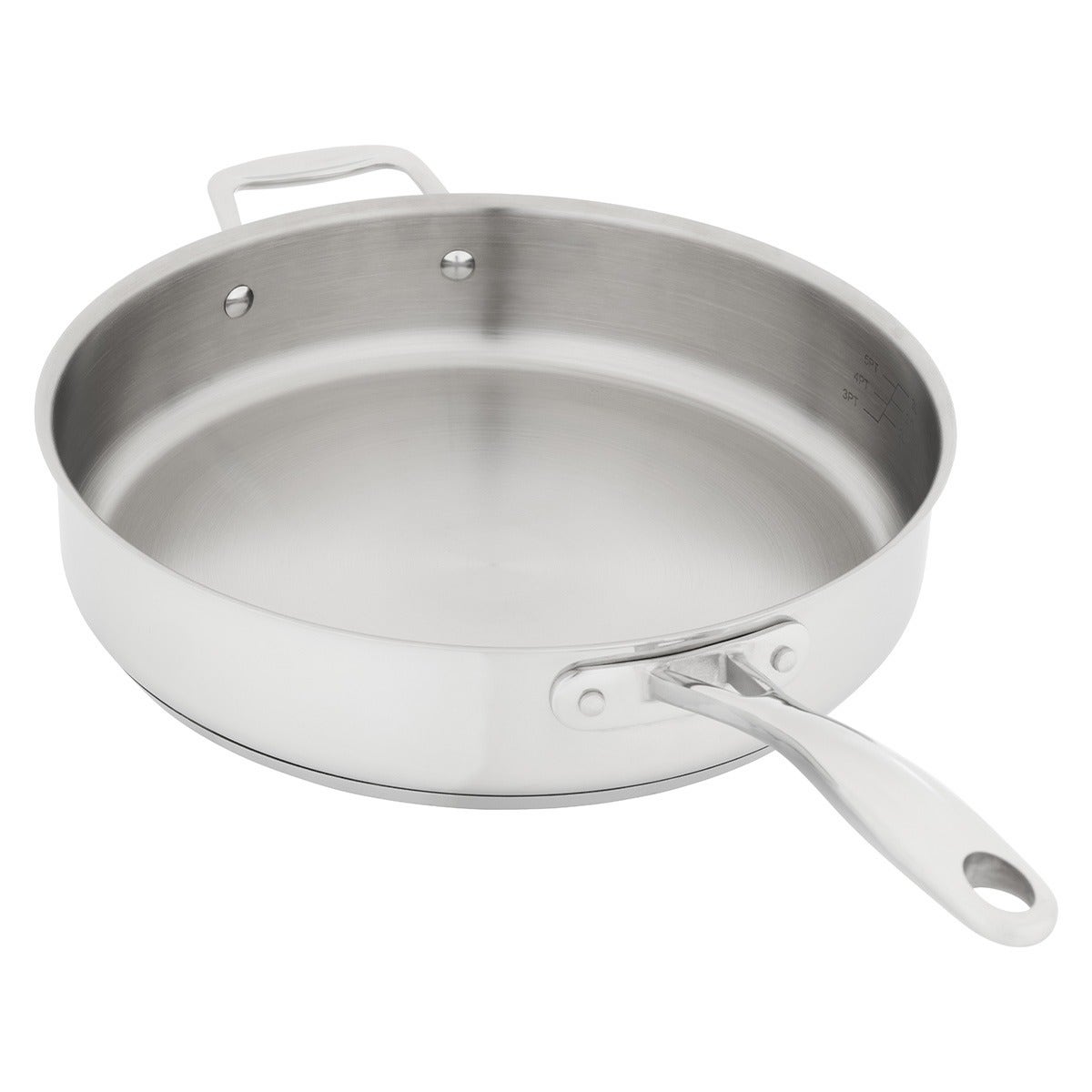 Stellar Profile Saute Pan 28cm, 3.5L - Glass Lid - RUTHERFORD & Co