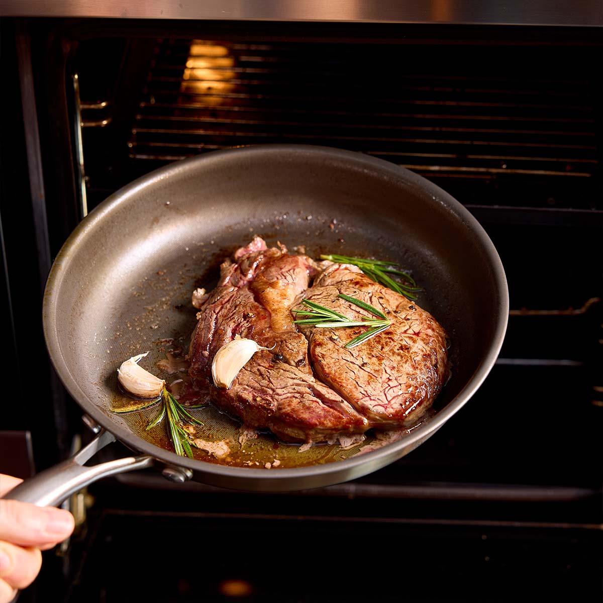 Stellar Zero, 24cm Uncoated Frying Pan - RUTHERFORD & Co
