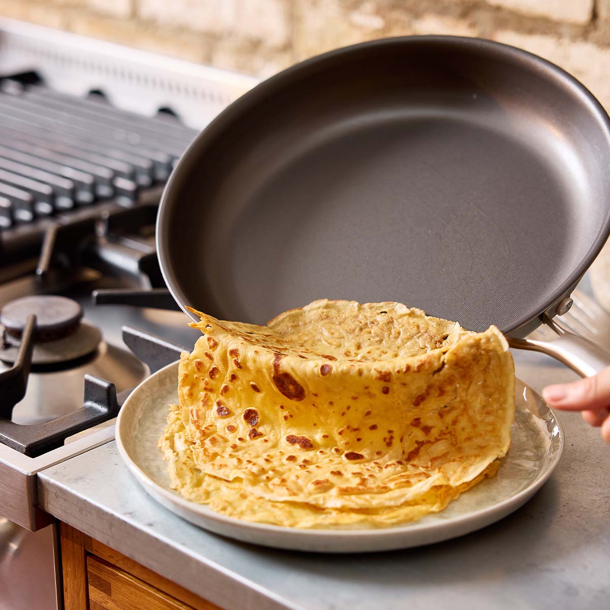 Stellar Zero, 28cm Uncoated Frying Pan - RUTHERFORD & Co