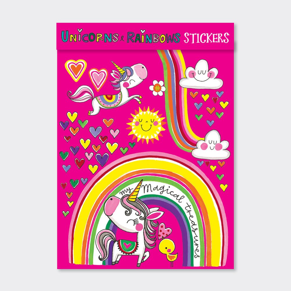 Sticker Book/Unicorns & Rainbows - RUTHERFORD & Co