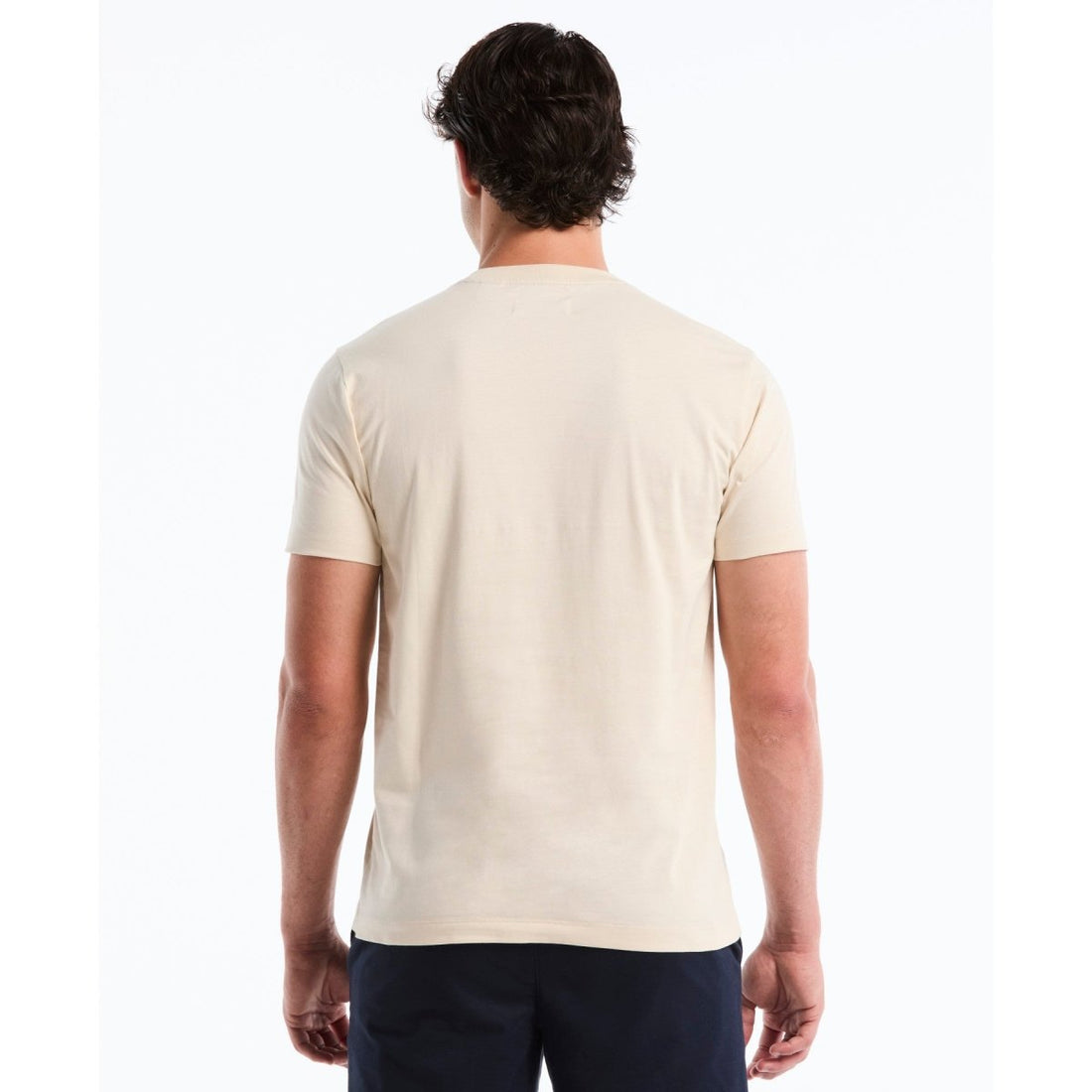 Sticker Pete Logo T-Shirt In Birch - RUTHERFORD & Co