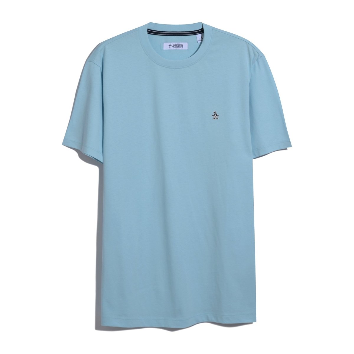 Sticker Pete Logo T-Shirt In Cool Blue - RUTHERFORD & Co