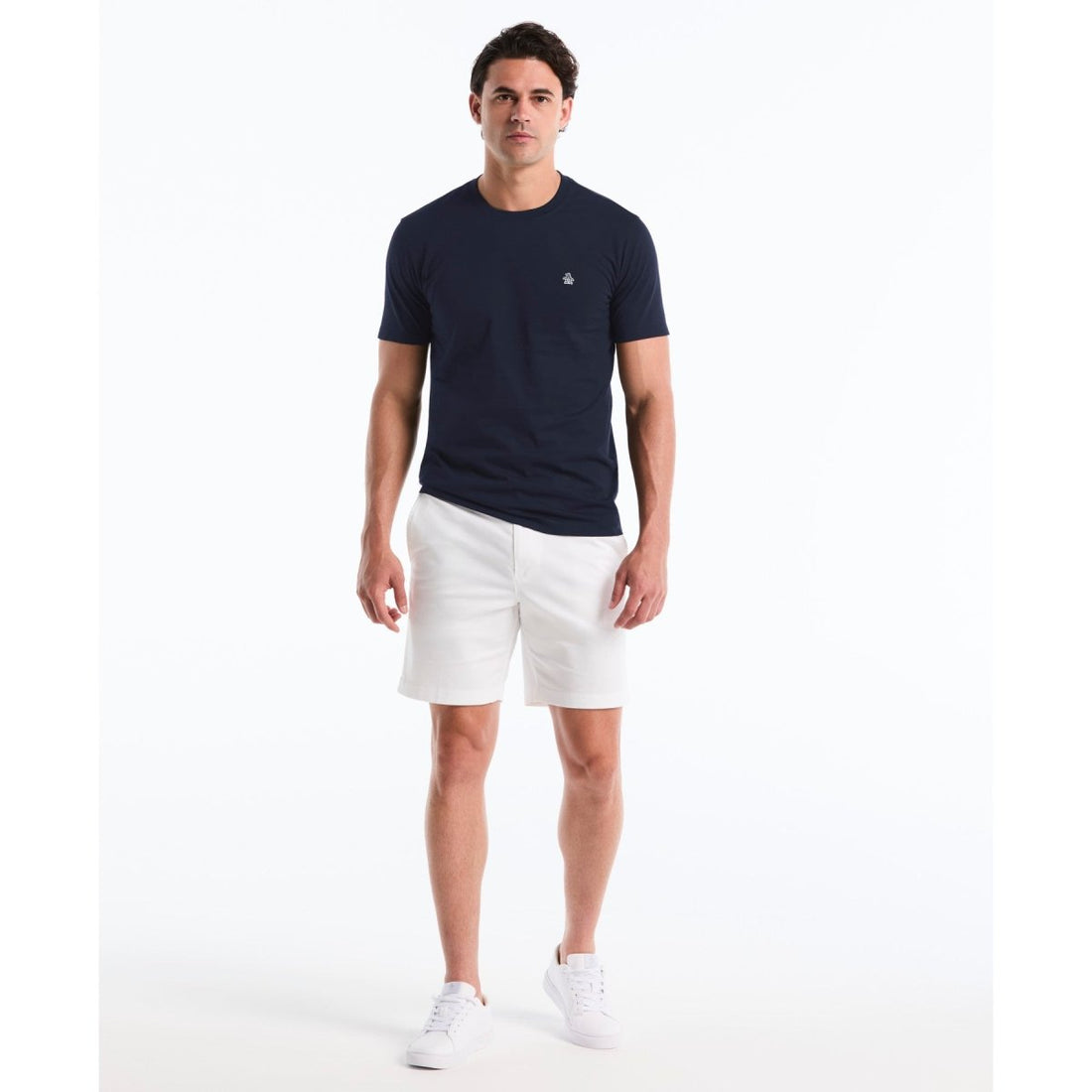 Sticker Pete Logo T-Shirt In Dark Sapphire - RUTHERFORD & Co