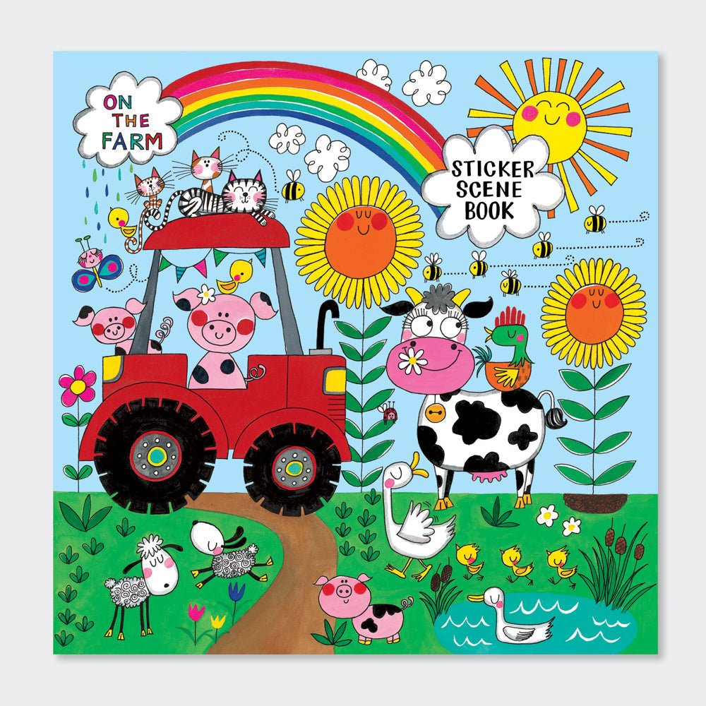 Sticker Scene Book/On The Farm - RUTHERFORD & Co