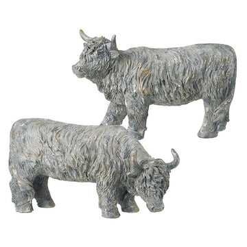 Stone Coloured Highland Cow - RUTHERFORD & Co