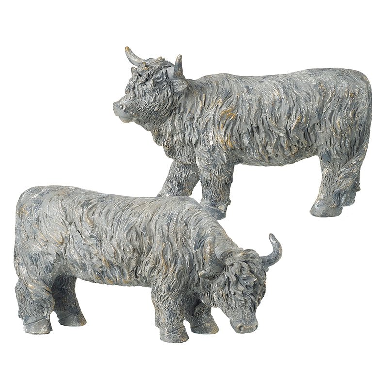 Stone Coloured Highland Cow - RUTHERFORD & Co