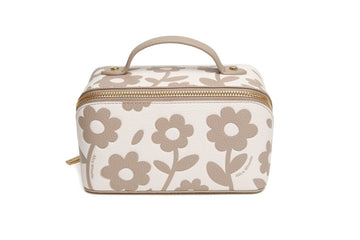 Stone Floral Mini Train Case - RUTHERFORD & Co