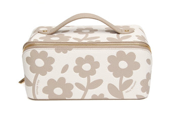 Stone Floral Train Case - RUTHERFORD & Co