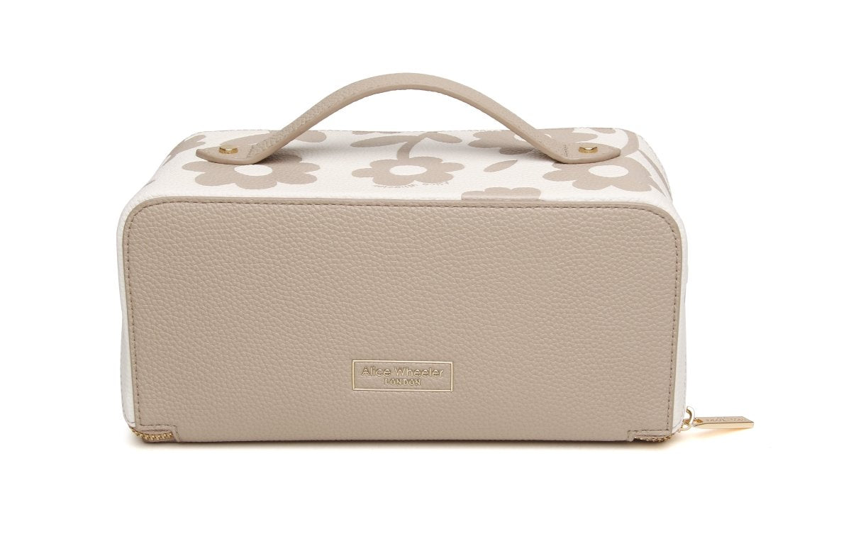 Stone Floral Train Case - RUTHERFORD & Co