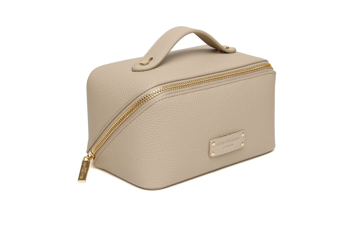 Stone - Kensington Mini Train Case - RUTHERFORD & Co