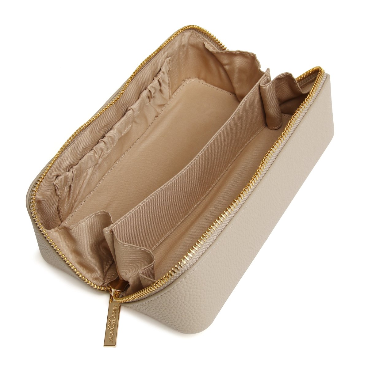 Stone - Kensington Small Train Case - RUTHERFORD & Co