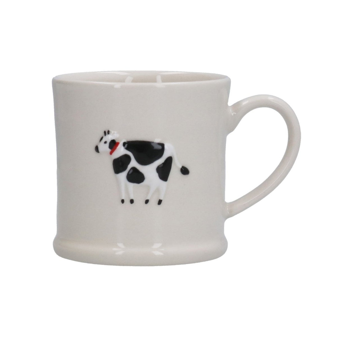 Stoneware Mini Mug 7cm - Cow - RUTHERFORD & Co