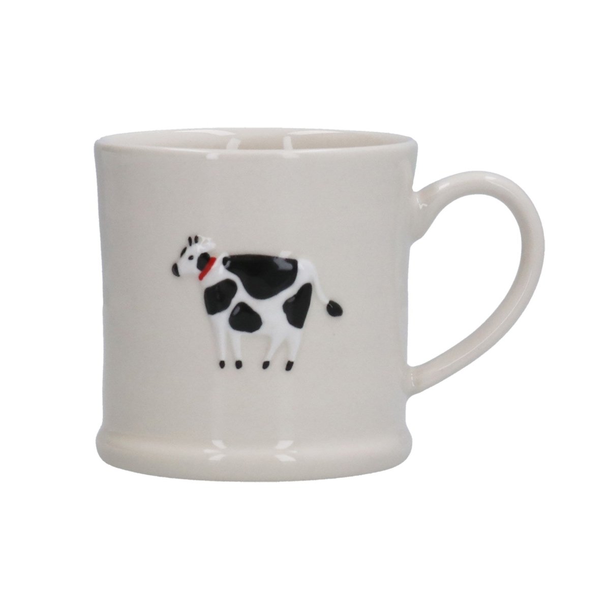 Stoneware Mini Mug 7cm - Cow - RUTHERFORD & Co