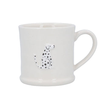 Stoneware Mini Mug 7cm - Dog - RUTHERFORD & Co