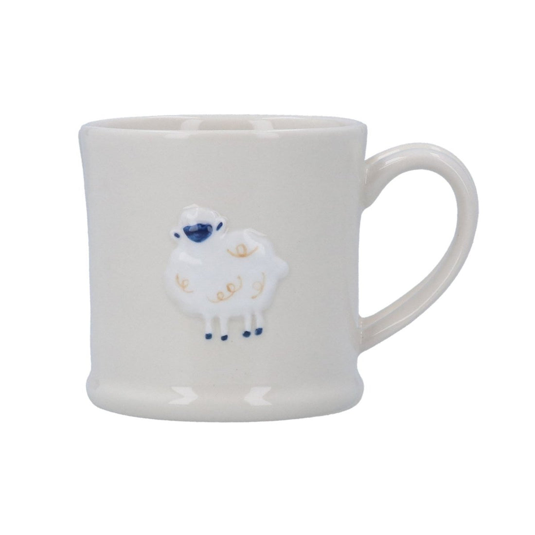 Stoneware Mini Mug 7cm - Lamb - RUTHERFORD & Co