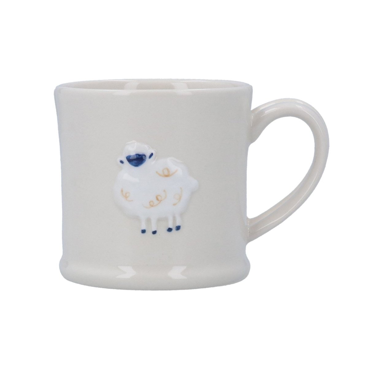 Stoneware Mini Mug 7cm - Lamb - RUTHERFORD & Co
