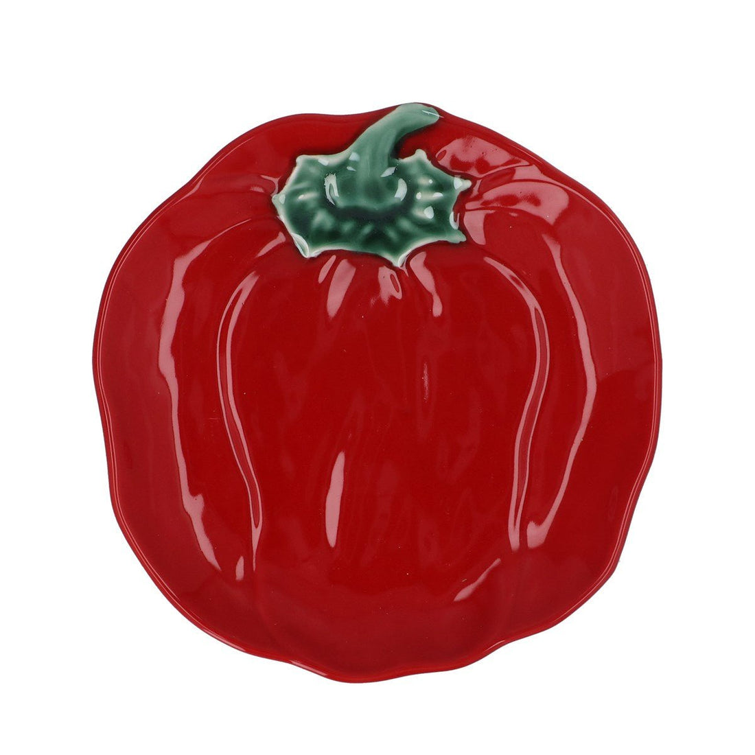 Stoneware Plate 21cm - Red Pepper - RUTHERFORD & Co