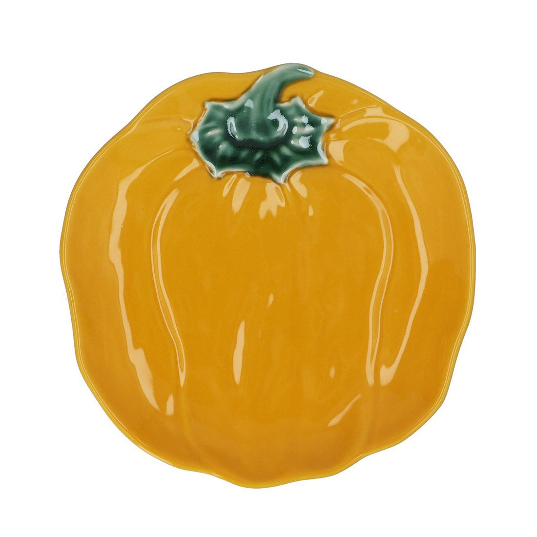 Stoneware Plate 21cm - Yellow Pepper - RUTHERFORD & Co