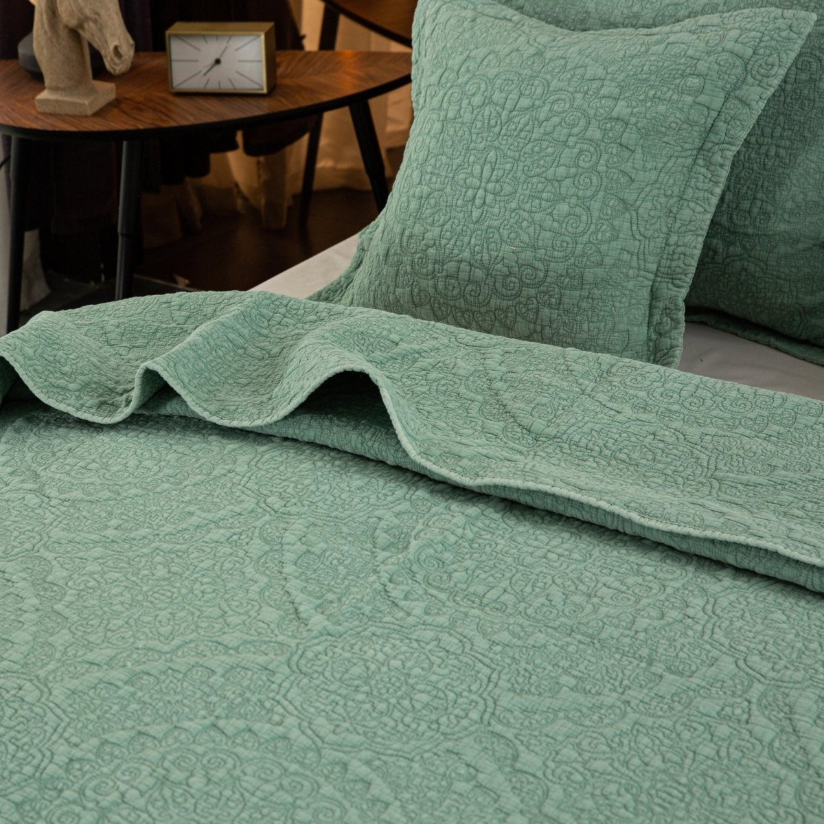 Stonewash Cotton Bedspread - RUTHERFORD & Co