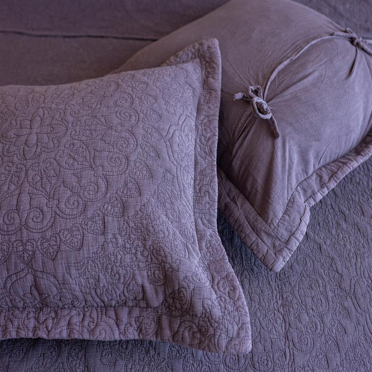 Stonewash Cotton Cushion Cover - RUTHERFORD & Co