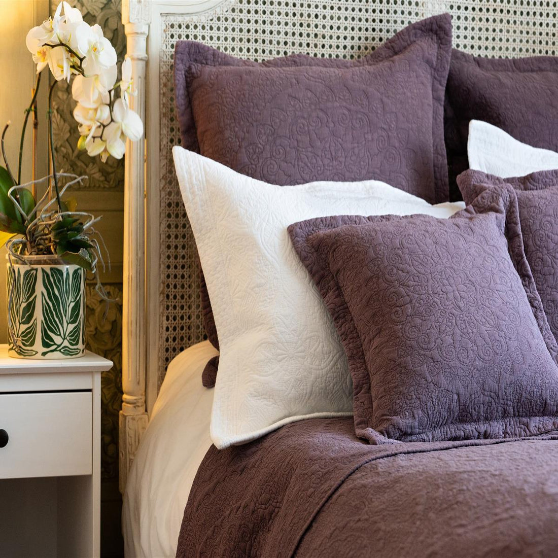 Stonewash Cotton Cushion Cover - RUTHERFORD & Co