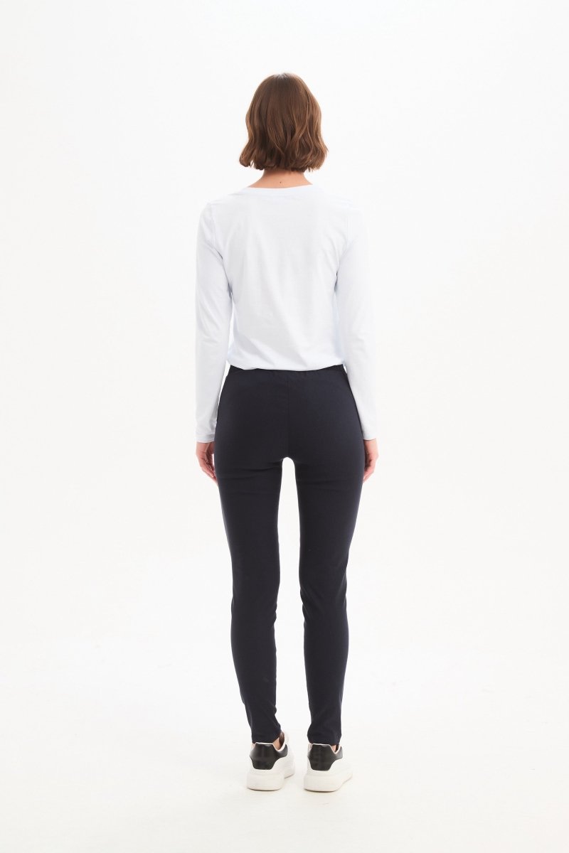 Straight Pant Black - RUTHERFORD & Co