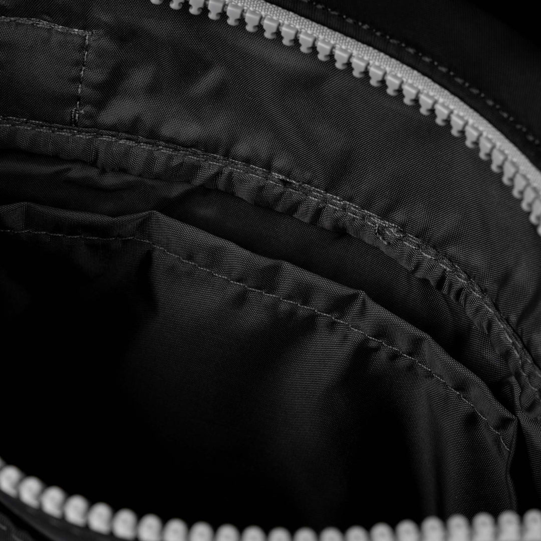 STRATFORD BLACK RECYCLED NYLON SMALL - RUTHERFORD & Co
