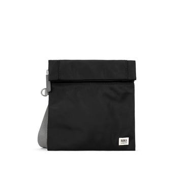 STRATFORD BLACK RECYCLED NYLON SMALL - RUTHERFORD & Co