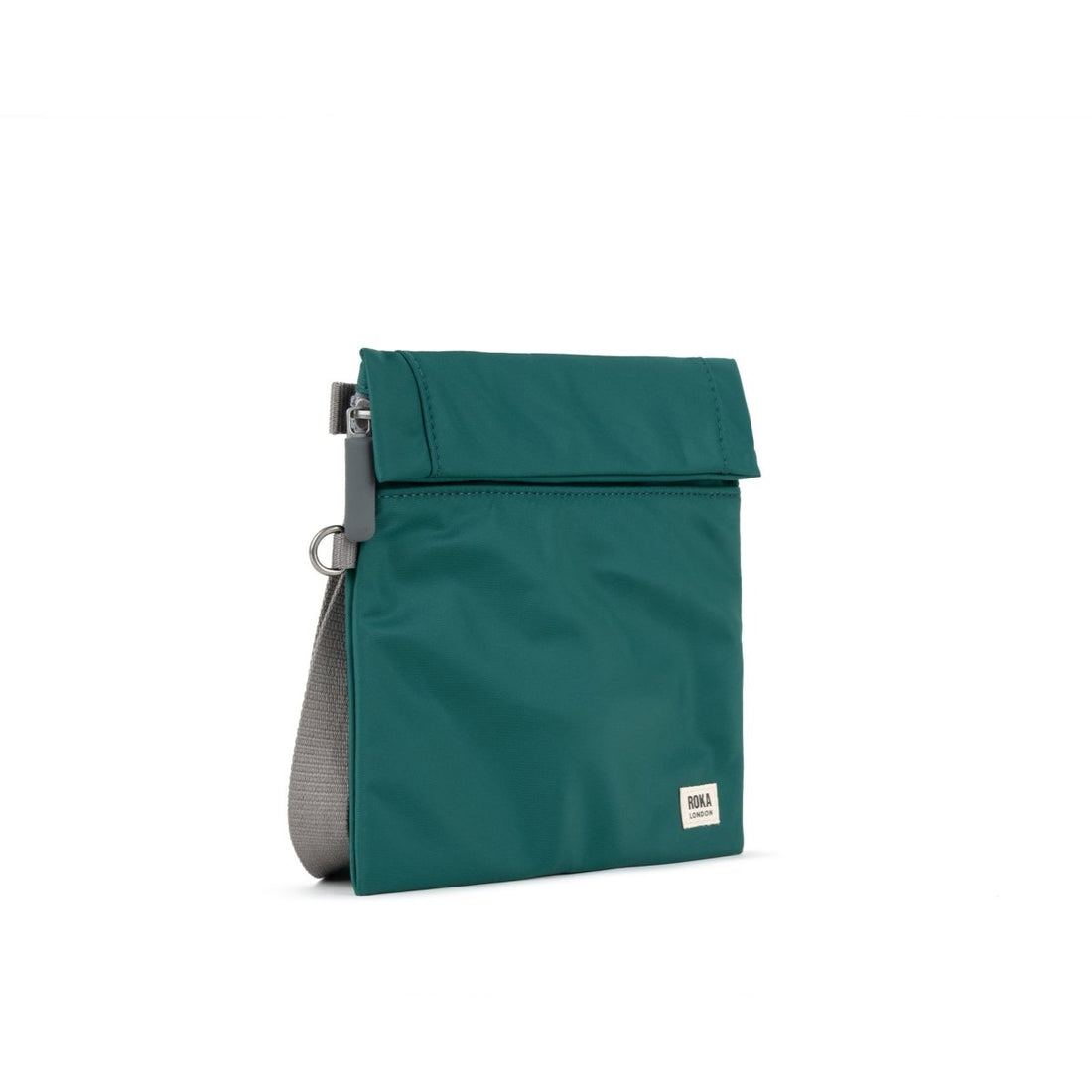 Stratford Crossbody Bag Small Recycled Nylon - Teal - RUTHERFORD & Co