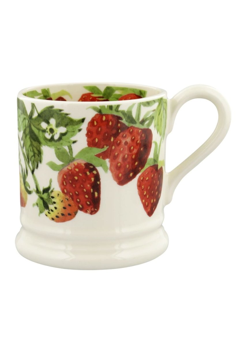 Strawberries 1/2 Pint Mug - RUTHERFORD & Co