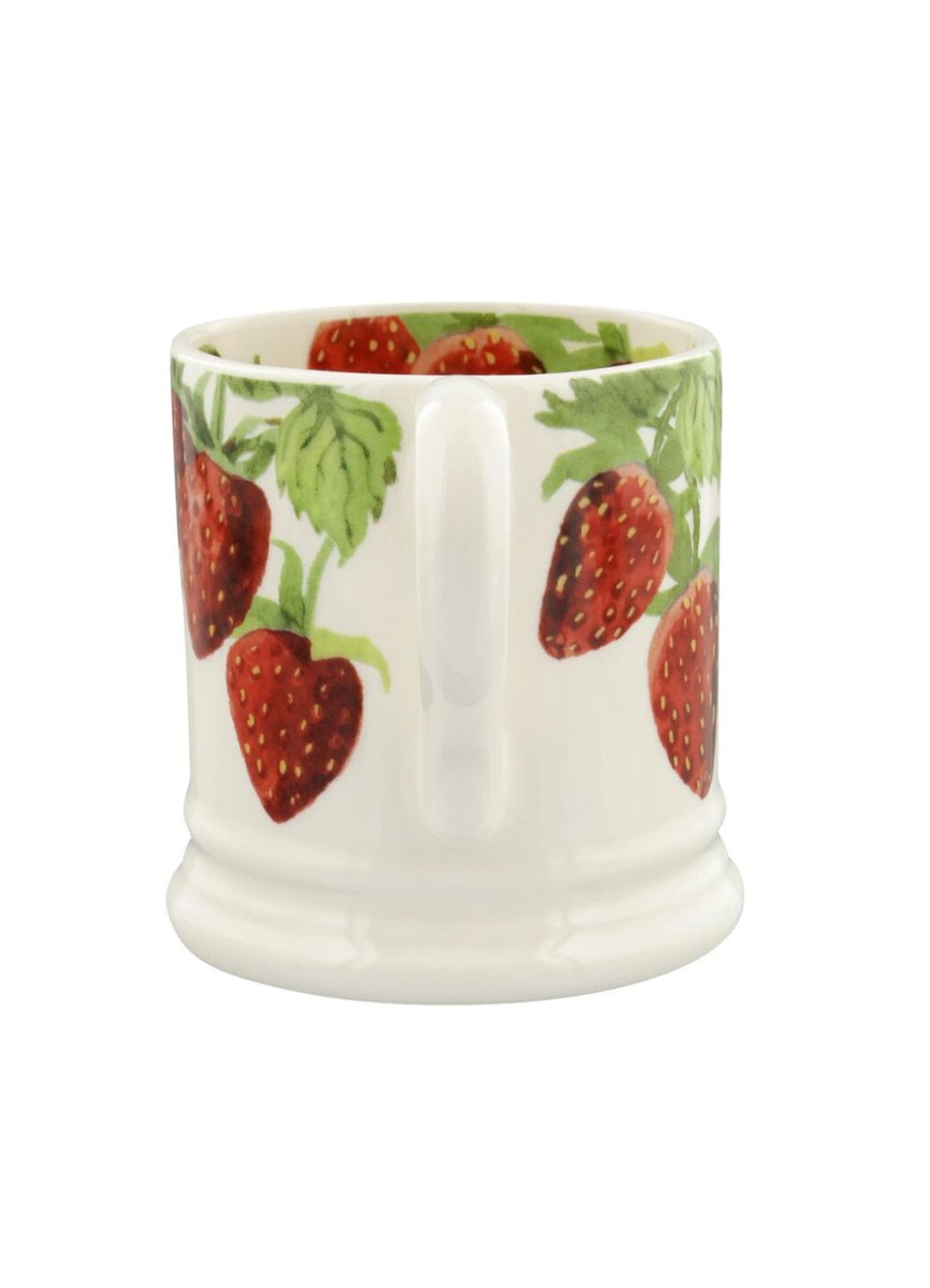 Strawberries 1/2 Pint Mug - RUTHERFORD & Co